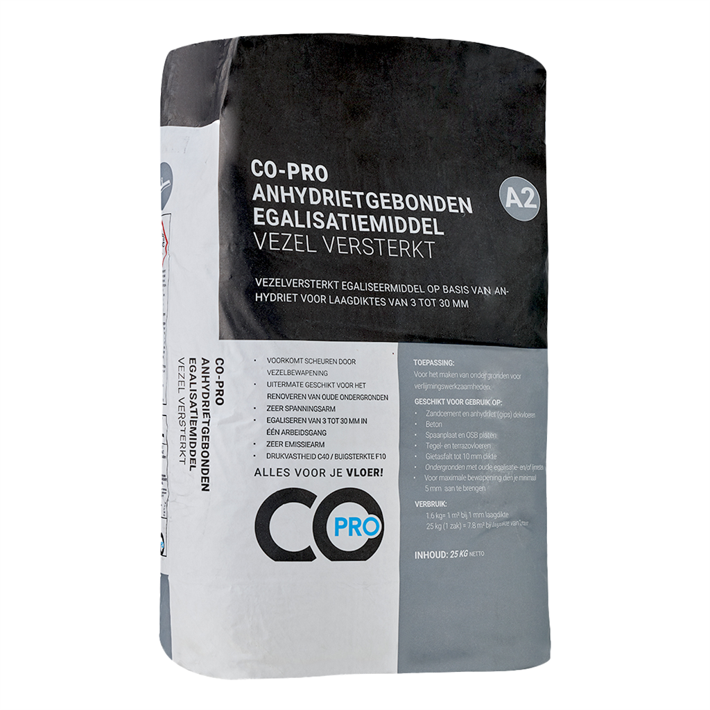 Fiber-Reinforced Self-Levelling Compound (Anhydrite-Based)